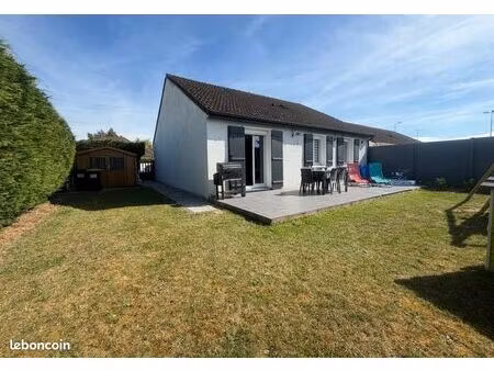 maison plain-pied 75 m² rénovée – jardin clos sans vis-à-vis + garage