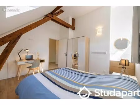 chambre 1 pièce 13 m²