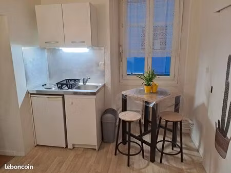 meublé 28m² toutes charges comprises / 3 pièces / quartier gare
