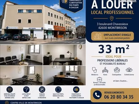 local propofessionnel ideal pour professions libérales et bureaux