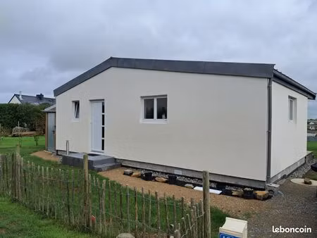 maison de 2 pièces de 52 m² vue aber benoît