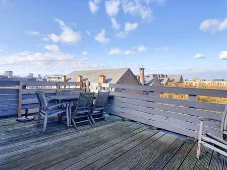 chasseurs ardennais/diamant - duplex - terrasse de 20m2