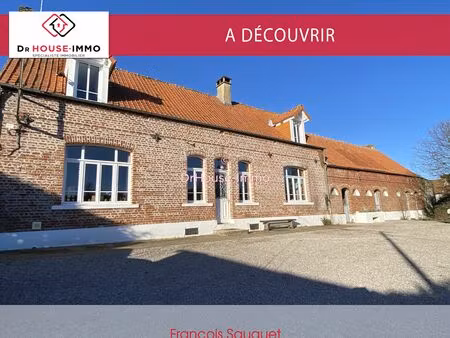 charmante ferme picarde avec potentiel gîte dans la vallée de la course