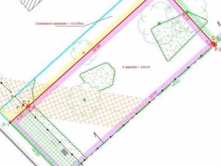 vente terrain à pont-saint-martin (44860) : à vendre / 538m² pont-saint-martin