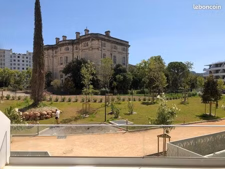 t1 moderne avec terrasse + parking – résidence standing marseille 9e