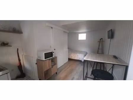 location - studio rez-de-rue - saint denis d'orques