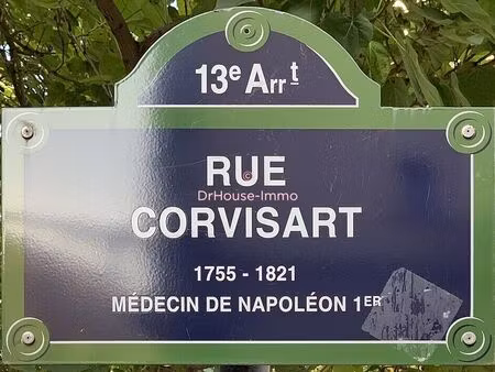 2 pieces rue corvisart limite 5e arrondissement