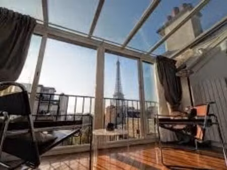 t5 sud est ouest 100m2 d'exterieur terrasse balocon jardin d'hiver