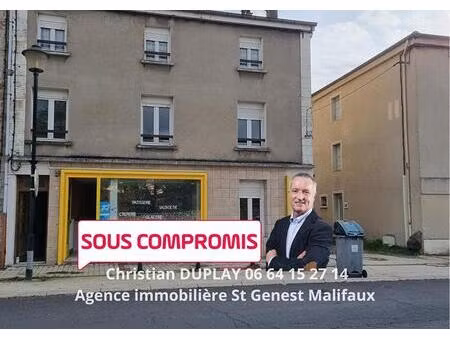sous compromis dunières centre 43220 immeuble pas de porte  trois appartements