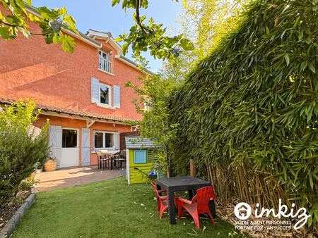 triplex 83 m² au sol avec jardin et 2 parkings