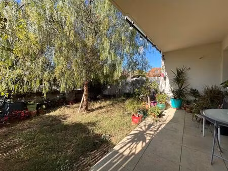 appartement à vendre t3 avec jardin et place de parking