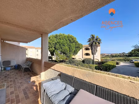 carqueiranne  magnifique t3 avec parking dans residence calm