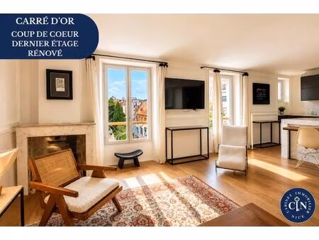 appartement duplex – dernier étage – carré d'or - retour à la vente