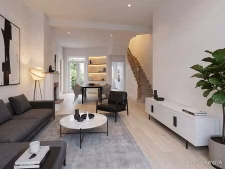 auderghem – maison 4 ch. rénovée avec terrasse et jardin