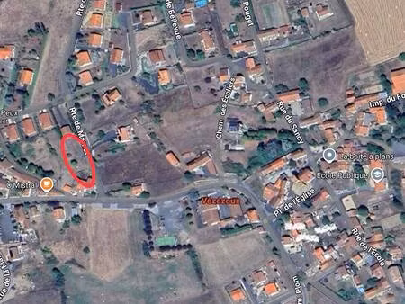 terrain constructible à vendre