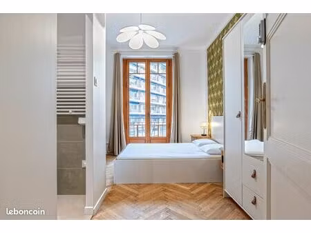meublé 14 m² chablais parc – salle d'eau privée – gare 200 m