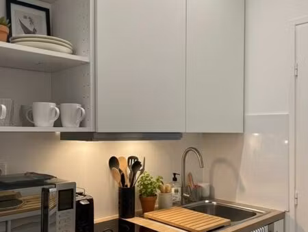 studio meublé à louer sur boulogne-billancourt