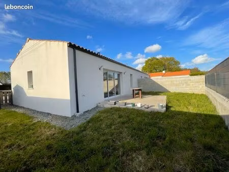 maison récente t3 de 65 m² avec jardin clôturé
