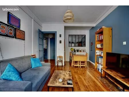 appartement meublé 2 pièces de 50 m² – gambetta (paris 20e)