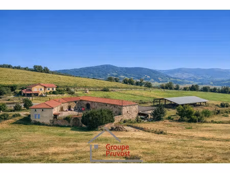 vente maison 4 pièces 180 m² saint-clément-les-places (69930)