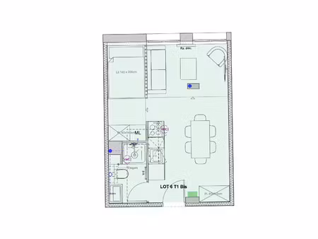 vente appartement 2 pièces 26 m² saint-genis-laval (69230)