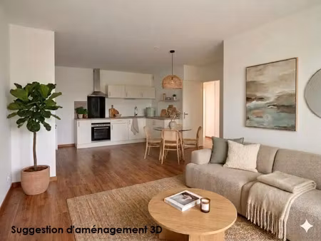 vente appartement 3 pièces 66 m² oullins-pierre-bénite (69310)