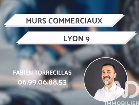 vente commerce 131 m² lyon 9 (69009)