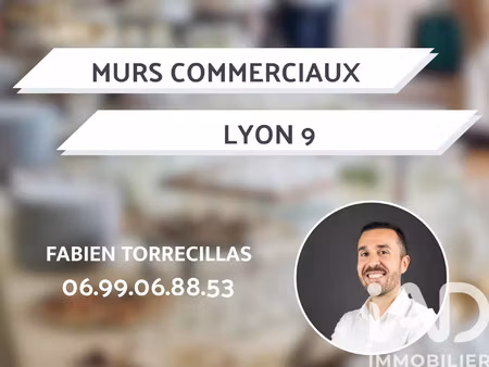 vente commerce 215 m² lyon 9 (69009)