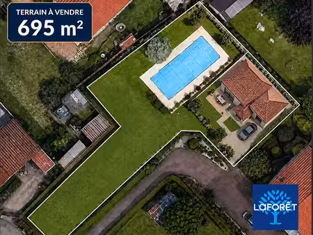 vente terrain 695 m² grigny-sur-rhône (69520)