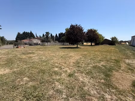vente terrain à batir 861 m² à mas-saintes-puelles (11400)  46 500 €