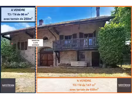 vente maison 3 pièces 96 m² draillant (74550)