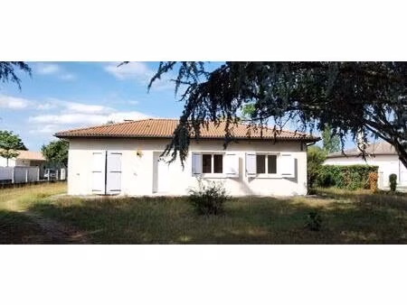 maison plain pied avec garages