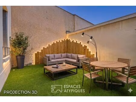 appartement rénové avec terrasse