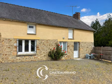 maison en pierre à gahard ? cadre champêtre au calme  2 chambres  terrain 850 m²  prête à 