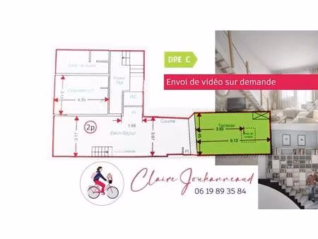 maison appartement avec terrasse