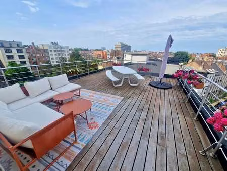 dernier étage | terrasse exceptionnelle sw | ixelles