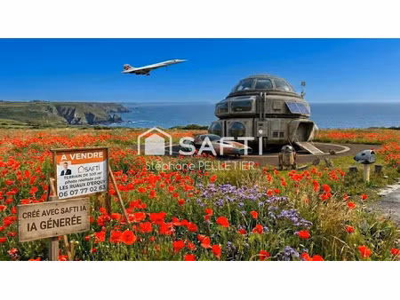 vente terrain à batir 500 m² à erquy (22430)  127 000 €