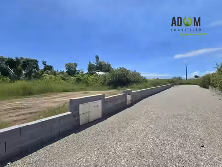 vente terrain à batir 314 m² à saint andre (97440)  127 000 €