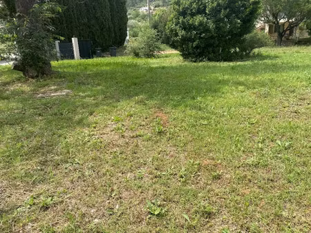 vente terrain 504 m² à pierrefeu-du-var (83390)  195 000 €