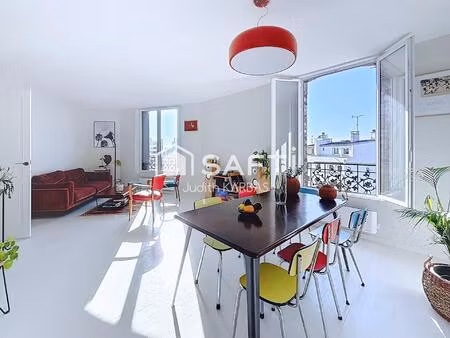 appartement 5 pièces au pied du métro