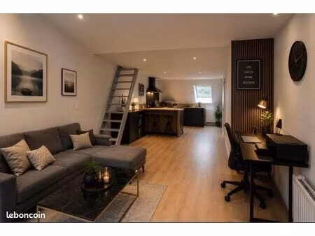 appartement duplex traversant rénové