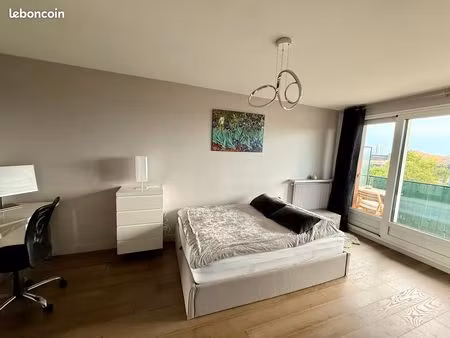 appartement meublé 25m² avec balcon - meudon-sur-seine