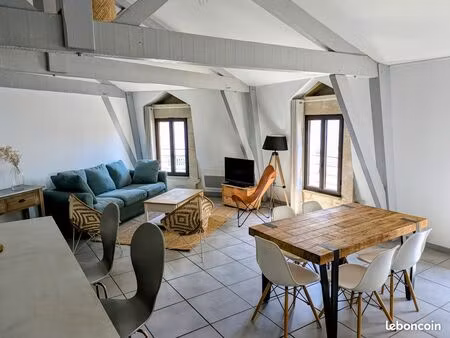 grand t4 meublé 3 chambres hyper-centre libourne