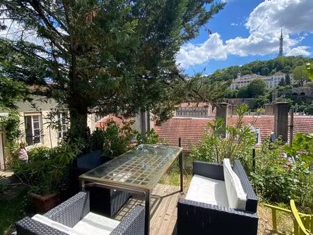 loft 45m² climatisé avec vue imprenable sur les toits de lyon du 1er juillet au 1er septem