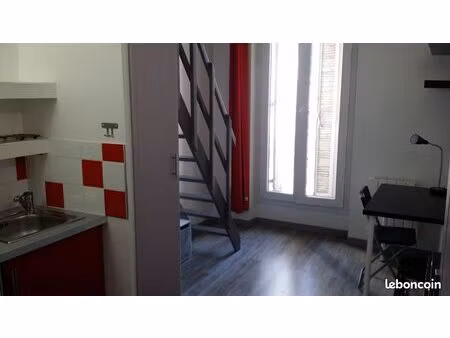 location studio meublé