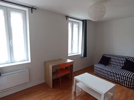appartement meublé 32 m² laon ville haute  plateau