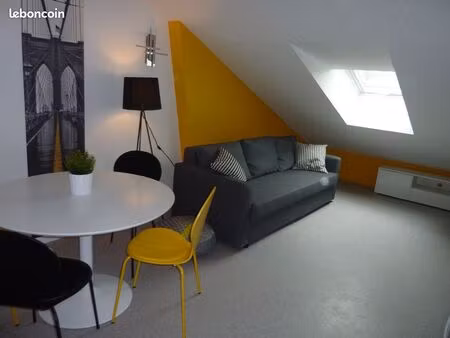 studio meublé 19 m² - hypercentre lons