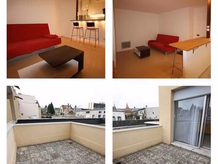 beau studio avec terrasse 9m2
