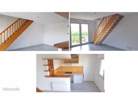 charmant t2 duplex – 51m2 – centre ville