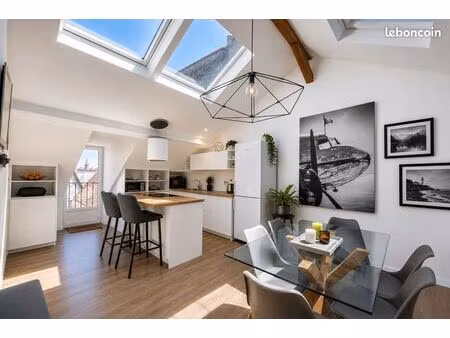 appartement t4 d’exception 97 m² – centre de pau – terrasse privée  parking & prestations 